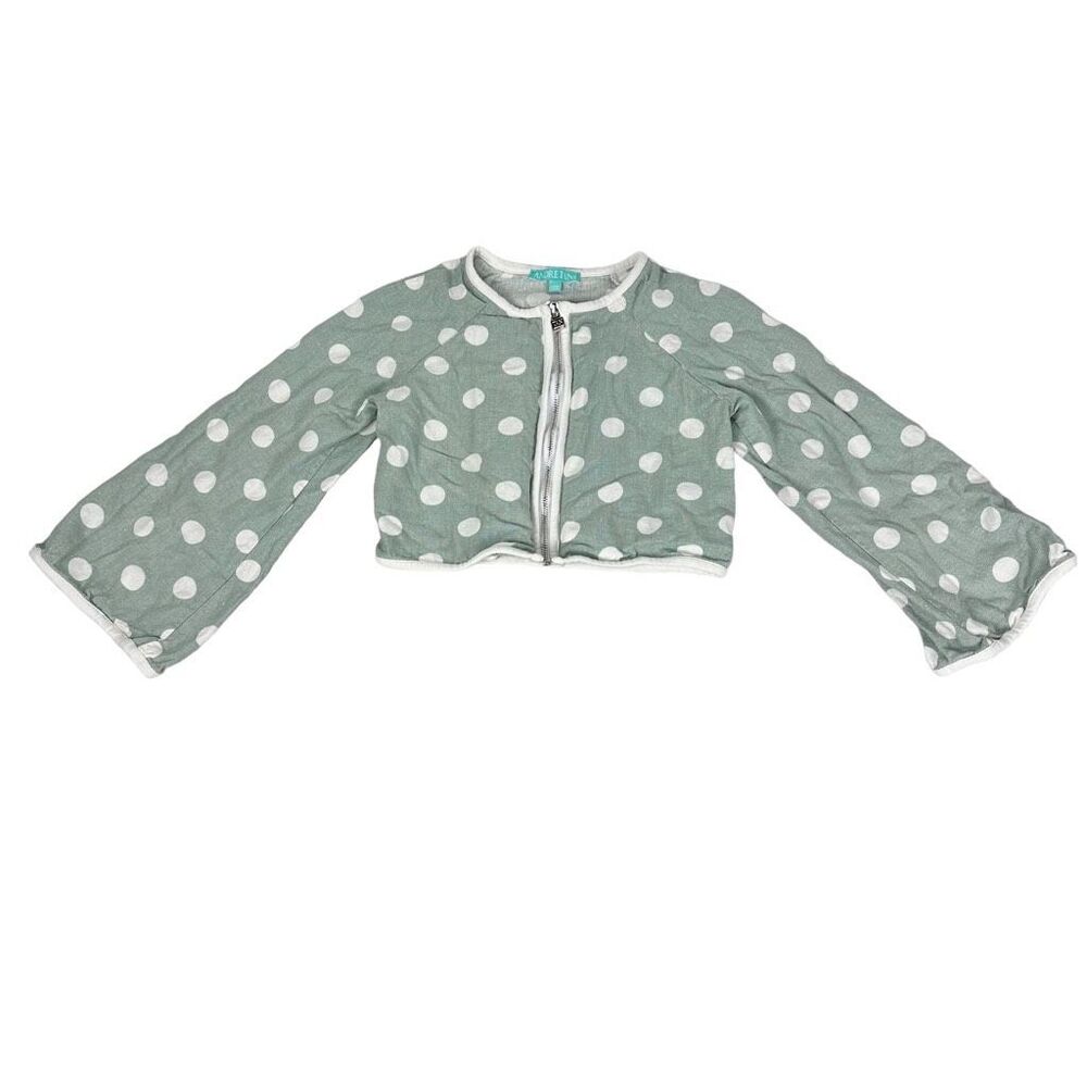 Andre Tan Long Sleeve Zip Jacket Top size 122